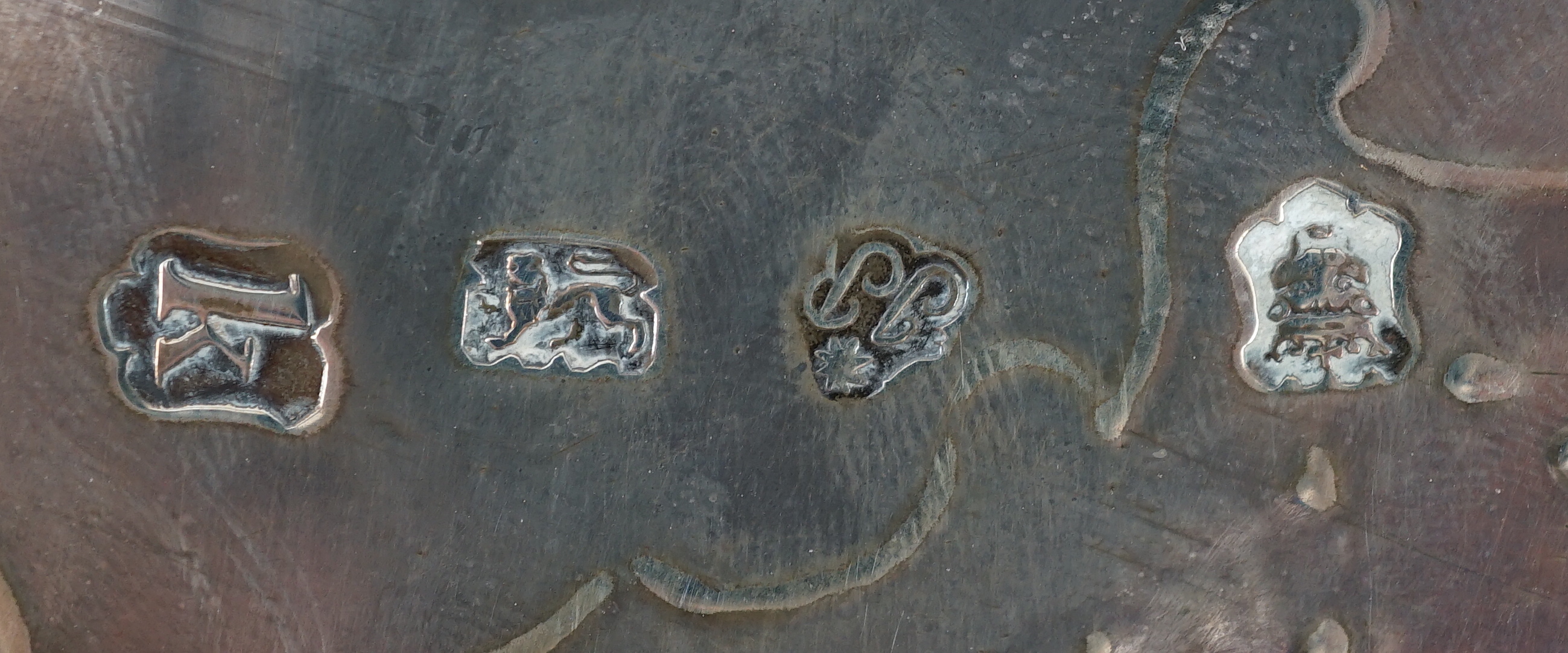 A George II silver salver, by John Robinson II